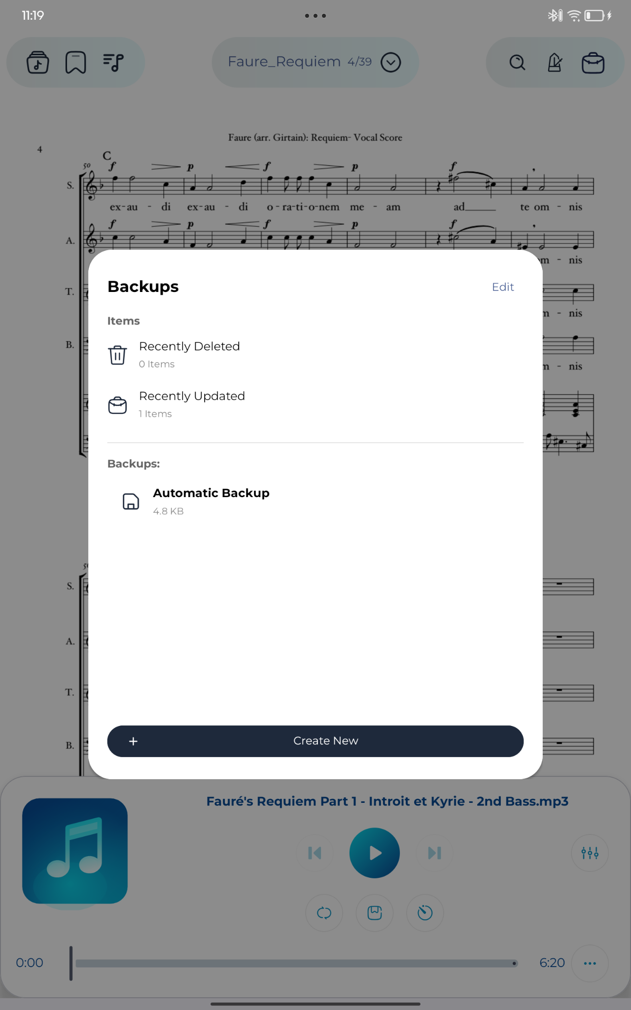 Backup & Restore