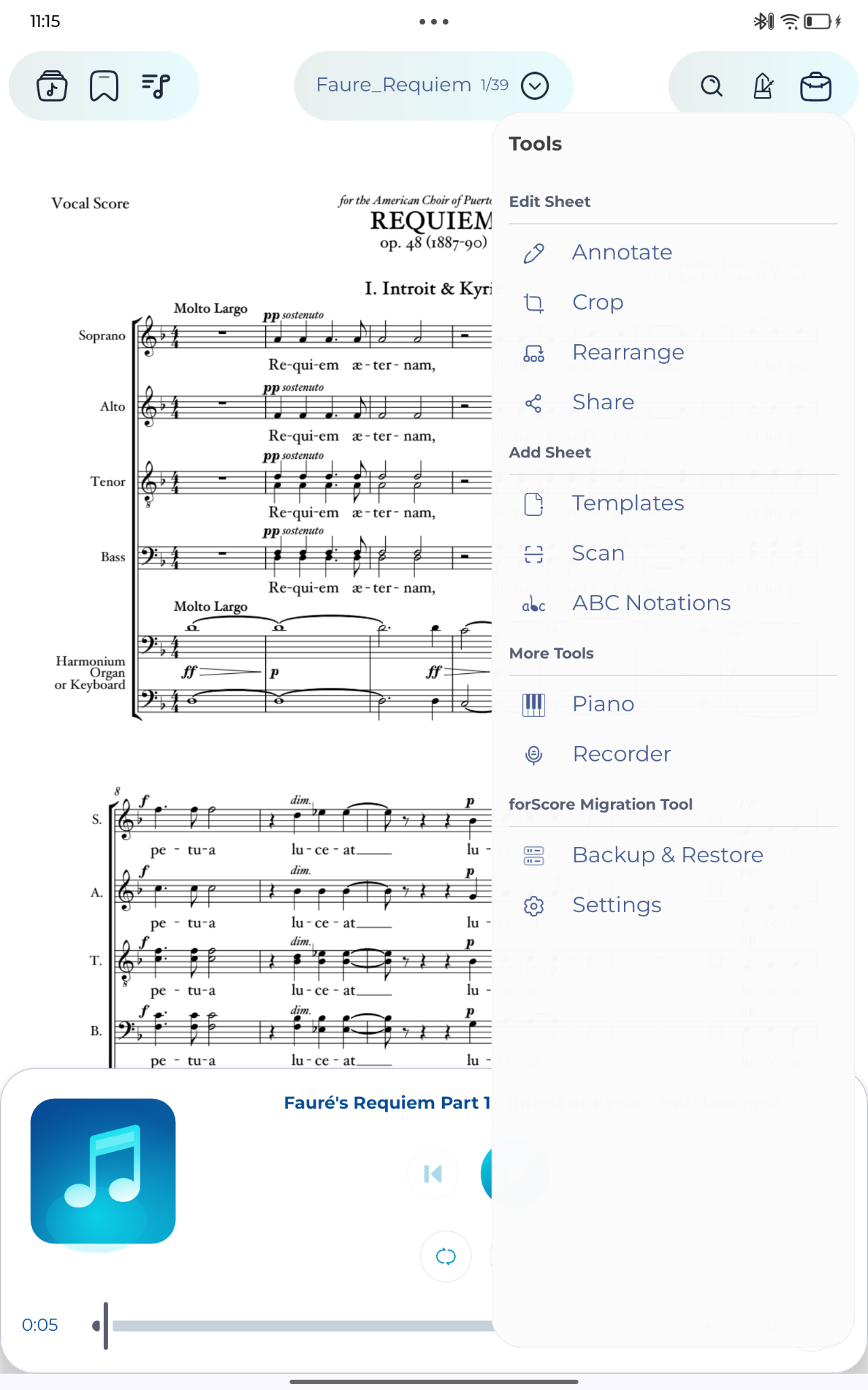 ScoreVibe app guide preview